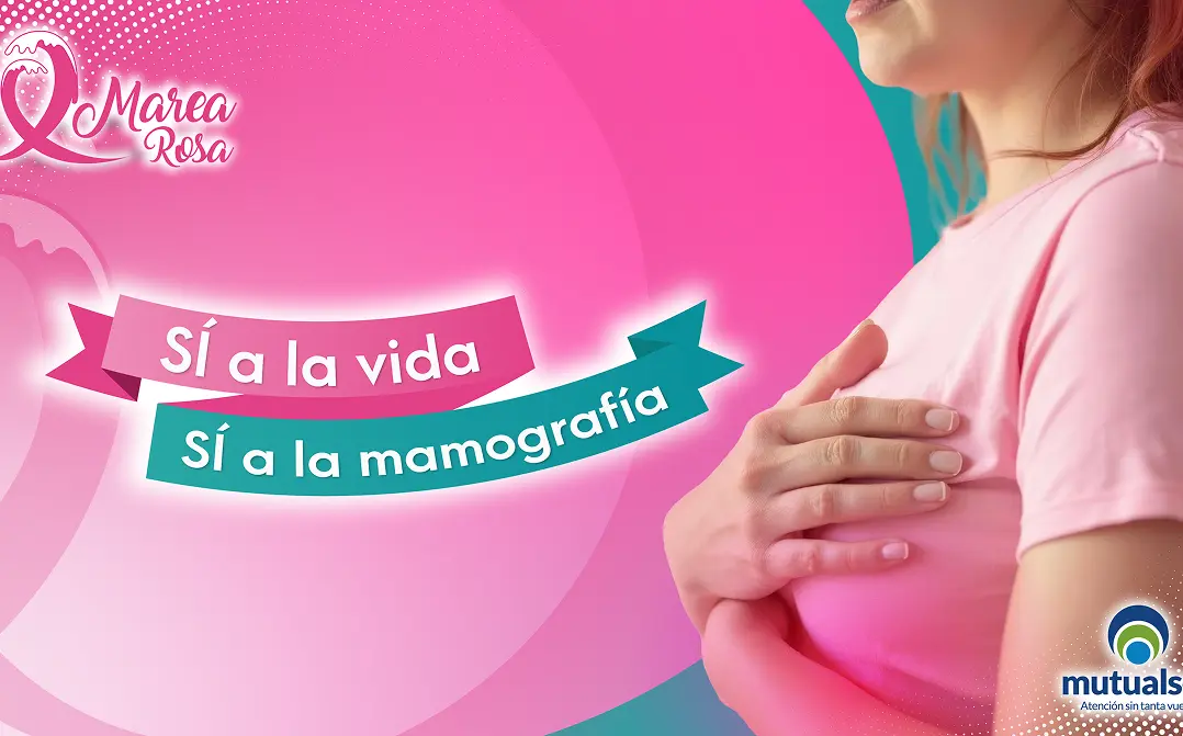 Campaña Marea Rosa por la salud de la mujer con apoyo de GUIDOULLOA